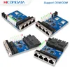 HICOMDATA 100M MINI 2ファイバーポートと4 RJ45スイッチPCBAイーサネットスイッチPCBA 2ファイバー4 RJ45イーサネットファイバーメディアコンバーター