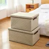 Storage Multifunctional Foldable Storage Box NonWoven Clothing Toys Books Organizer Container Household Supplies Organizing Accessories