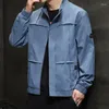 Chaquetas de los hombres Chaqueta Primavera y otoño Sección delgada Monos Ropa Ocio Moda Abrigo para hombres