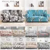 Sandalye kapaklar çiçek baskı kanepe kapak oturma odası slipcovers kanepe kapak pamuk elastik kanepe kapak kanepe havlu sandalye koruyucusu 1pc q231130