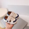 Första Walkers Dimi 2023 Spring Autumn Baby Toddler Shoes Soft Breattable Microfiber Leather Spädbarn Sneakers 0 3 Year Flat Walker 231130