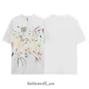 Lanvin New Designer Lanvin Shirt Shorts Fashion Men's and Women's Beige Speckle Alphabet Print Trendy Trend Basic Casual Fashion Loose 99 530