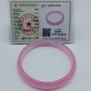 64MM gecertificeerde natuurlijke Agaat Chalcedoon roze sieraden armband