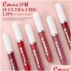 Lipgloss Cmaadu Lipgloss Lipgloss Lippen Gloss Matte vloeibare lippenstift 18 kleuren Waterdicht Natuurlijk Langdurig Veetines Labiales Mak Dh98I