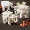 Świec Holder Wedding Favor Decor Handle Elephant Tea Light Candle Holder Candlestick dla domu1680858