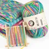 Yarn 50g/Ball Fancy Yarn for Knitting Cotton Crochet Knitted Thread Lana Colorful DIY Sweater Hats Scarf Trapillo Garn shipping L231130