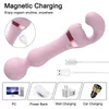 Vibrateurs Baguette magique masturbation femme baguette sexy femelle 10 modes chikubi masturbation bon xxl vibrateur hommes costume emichet coquine CRW1 231130