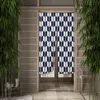 Curtain Nordic Restaurant Cafe Door For Kitchen Durable Extra Thick Linen Cotton Blackout Curtains Home Entrance Decor