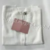 المرأة ذات الجودة المتميزة للملابس المحبوكة ، حجم السحب ، SML Beige White Sweatshirts مع حقيبة الغبار 25593