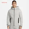 Brand Mens Space Cotton Zip Hoodie Designer de luxe Hoodies Top Quality Running Joggers Jacket