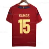 Spain rétro soccer jersyes 1994 2002 10 Espagne maillots Vintage Classique A.Iesta Torres Raul Soccer Jerseys Xavi David Villa Long SEELVES maillot de football