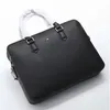 新しいブランドブリーフケースデザイナーメンバッグ有名なブランドメンズショルダーバッグリアルレザーハンドバッグ290E