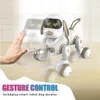 ElectricRc Hayvanlar Komik RC Robot Elektronik Köpek Stunt Sesli Komut Touchsense Müzik Şarkısı Erkekler için Çocuk Çocuk Oyuncakları 6601 231128