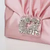 Sacos de noite brilhantes strass dobras bolsas de cetim mulheres elegantes pedras preciosas envelope noite embreagem bolsas casamento senhoras corrente crossbody sacos 231129