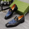 Oxford Shoes for Men Designer Formell Herrklänningskor Läder Svart lyxfest bröllopssko Tassels Flats Loafers Storlek 38-45