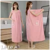 Bath Towel 140x80cm Wearable Bath Towels Coral Fleece Women's Bath Skirt Absorbent Sling Bath Skirt Shower Bathroom Quick Dry Towel 231129