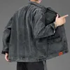 Men's Jackets Hommes Denim veste Streetwear Hip Hop hommes Jean vestes mâle décontracté vêtements coupe large Version coréenne salopette ample manteau S-4XL 231130