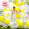 Christmas Decorations 510121836inch Latex Balloons Vitality Sunshine Yellow Globos Activities And Celebrations Birthday Party Childrens Day Decor 231130