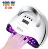 Lámpara UV Max LED para uñas de alta potencia para todos los secadores de esmalte de Gel, Sensor automático, luz Led solar, herramientas de manicura artística 2202099641965