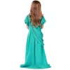 Halloween Staty of Liberty Girls Cosplay Costume Ancient Greek Dresses Christmas Present Children S klänning