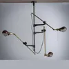 Pendant Lamps Retro Vintage Loft Industrial Chandelier Ceiling Lamp Simple Shop Lighting 3 Light E27 Commercial Lights