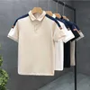 Polos pour hommes Chemises pour hommes Vêtements de luxe Mode d'été T-shirt décontracté à manches courtes T230523