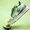 Slippare denim Green Star Sneakers for Women Luxury Tennis Shoes Patchwork Trendy Female Thicked Thick Bottom Limt 231130