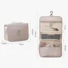 Evening Bags 2023 Portable Cosmetic Hook Bag Women Waterproof Makeup Luggage Organizer Pouch Foldable Hangg Washbag For Business Trip Travel 231129
