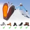 Schuhteile-Zubehör Hochwertige USB-beheizte Schuheinlagen für Füße, elektrisches Fußwärmepad, wärmende Sockenmatte, Winter-Outdoor-Sport, Heizeinlagen 231129