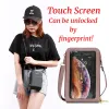 Saco de designer SJ015 Capacidade de grande capacidade Moda de cor sólida Moda simples ombro simples Bolsa de toque de bolsa Touch Screen para mulheres