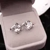 Boucles d'oreilles géométriques or argent Stud vente chaude mode femmes bijoux pour cadeau