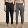 Men's Thermal Underwear Winter Warm Leggings Men Long Johns Thick Fleece Wool Bottom Thermal Underwear Male Velvet Thermos Pants Men's Keep Warm 231130