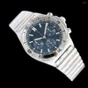 Wristwatches 2023 Top Brand Fashion Men's Quartz Watch CRONOMAT B01 42 CRONOGRAPH STAHL/GOLD IB0134101G1A1 Relay Masculino