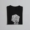 Men's T Shirts Goblin With D20 Men TShirt DnD Game O Neck Tops Polyester Shirt Funny Birthday Gifts