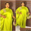 Roupas étnicas Vestidos Africanos para Mulheres 2023 Plus Size África Roupas Roupas Elegante Muçulmano Abaya Dubai Kaftan Slik Maxi Vestido Drop Dhotj