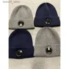 Berretti/berretti con teschio CP cappelli invernali da esterno per donna a costine in maglia con lenti in cotone Ccpp berretti Street Hip Hop casual mantenere caldi berretti a maglia per uomo 2023 Q231130