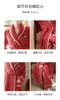 Women's Sleepwear 2023 In Autumn Winter Two-piece Robe Pants Set Soft Comfortable Homewear Embroidered Panda Warm Thick Fleece Pajamas