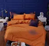 Designer de luxo carruagem bordado cama consolador conjunto sinalização cama têxtil casa 4 peça conjunto natal presentes da família conjunto cama