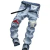 Jeans voor heren Denim Distressed Medium baardeffect Casual modebroek Grote maten Heren Retro Hip Hop Party Street Large 40 42 231129