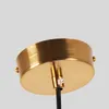 Kolye lambalar Nordic Ring Light Demir Cam Altın Oturma Odası Yemek Mutfak Yatak Odası Çatı Tasarımcısı Minimalist Lightpendent