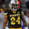 Custom Wyoming Football Jersey College 88 Garrett Crall 17 Josh Allen 6 Xazavian Valladay 15 Levi Williams Isaiah Neyor Bertagnole Mens Młodzież Kobiety