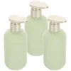 Bottiglie di stoccaggio 3 pezzi Dispenser di sapone Lavello da cucina Liquidi Shampoo Bagno Balsamo per capelli Lozione Vuoto