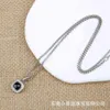 Diamond Pendant Necklaces Dy Jewelry Chain Necklace Designers Men Womens Fashion Black Onyx Petite Vintage Hip Hop Chain Pendants 267l