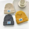 Beanie / Skull Caps Inverno Outono Desenhos Animados Urso Impressão Beanie Chapéu Para Mulheres Homens Elástico Cor Sólida Skullcaps Casual Outdoor Windproof Bonnet Cap J231130