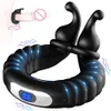 Cockrings Vibrating Penis Ring Cock Ring with 10 Vibration Modes Adult Sex Toy for Men G spot Clitoral Vibrator for Couple Adult Sex Toys 231130