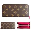 Top quality M42616 N61264 Clemence card holder Designer wallets Coin purse Credit card flower Leather Women zipper Men key pouch Embossed business Luxury Purse gift