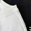 Wedone marca de moda espelho emblema em torno do pescoço manga curta solta verão casual camiseta para homens e mulheres casais jovens