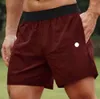 LUlumen femmes hommes Yoga Shorts de sport en plein air Fitness séchage rapide couleur unie décontracté course quart pantalon loisirs de haute qualité mince et mince