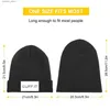 Beanie/Totenkopfkappen CUFF IT Beyonce Lyrics Strickmütze Hüte Baseballmütze Cosplay Hut Damen Herren Q231130