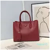 Tote Designer Femmes de luxe Bandoulière Doublure rouge Cuir Fil grande capacité Banquet Portefeuille Mode Loisirs Célébrités Cadeau Style Bon